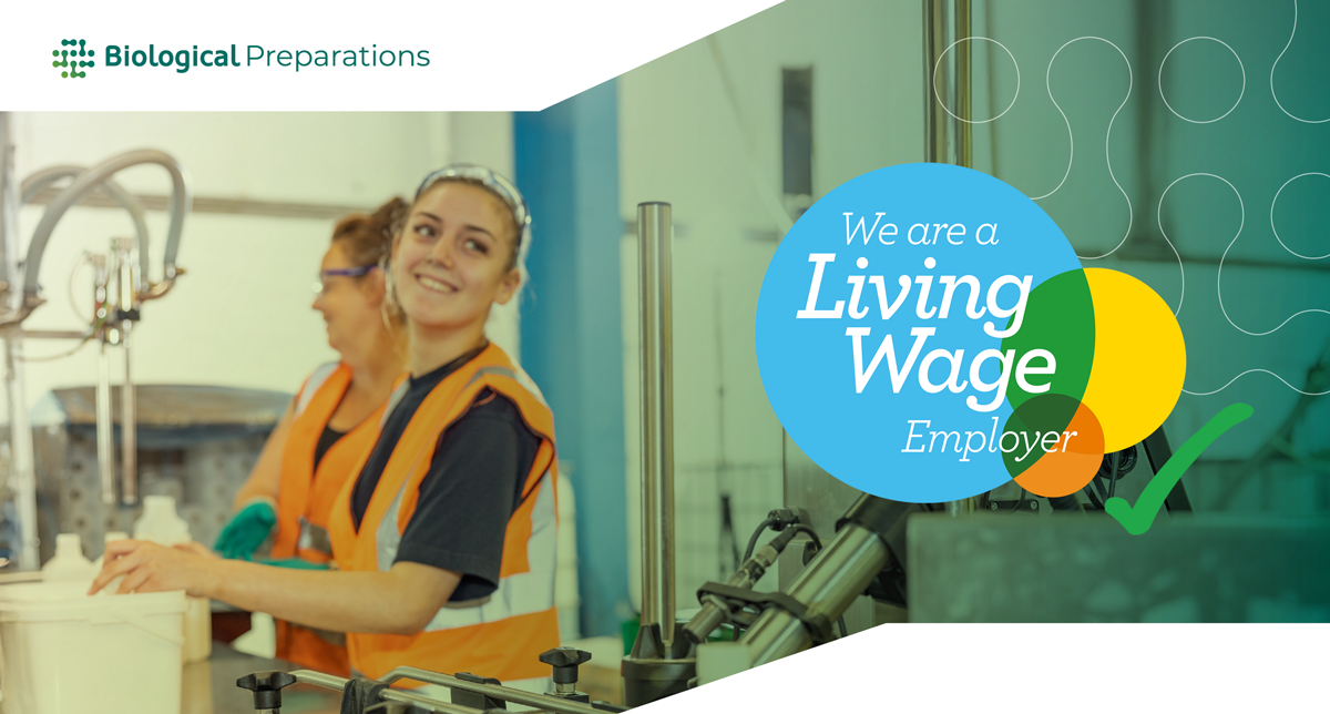 Biological Preparations Becomes Accredited Living Wage Employer