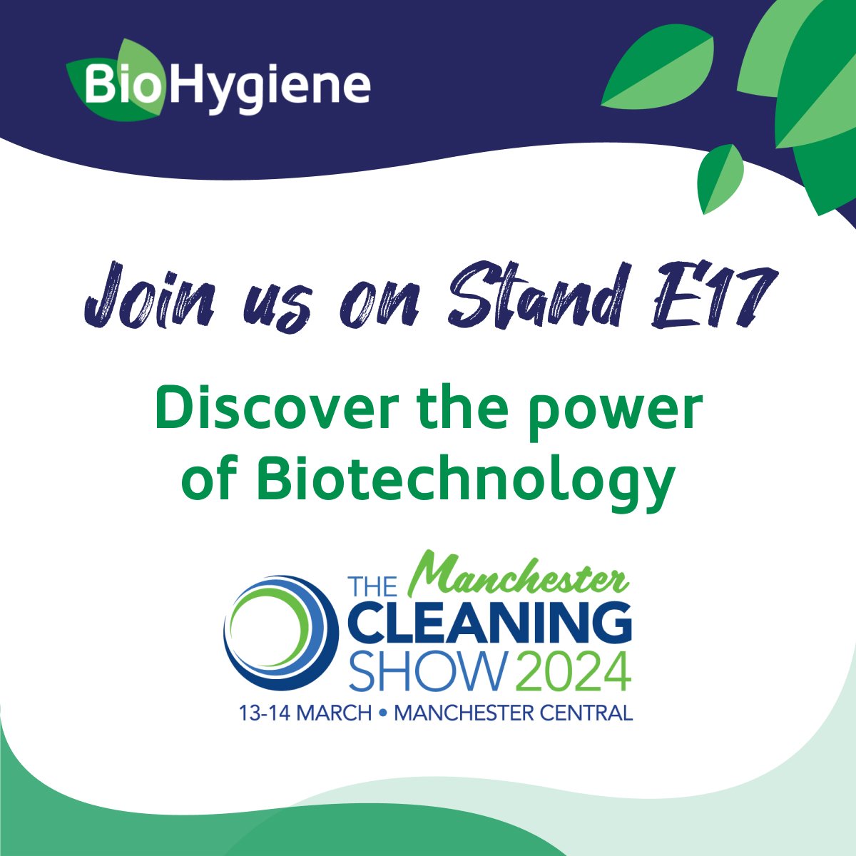 BioHygiene Heads North to Exhibit at the Manchester Cleaning Show